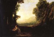 Claude Lorrain Landscape with a the Penitent Magdalen USA oil painting artist